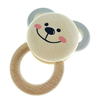 Rundrassel "Bärchen", natur, 10 cm_2