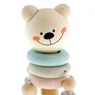 Schellenstab aus Holz mit Bär-Motiv in pastell_2