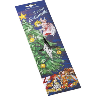 silbernes Eislametta aus Aluminium