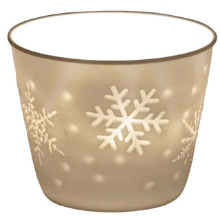 Edel-Porzellan Teelichthalter | 4 Motive