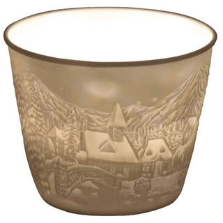 Edel-Porzellan Teelichthalter | 4 Motive