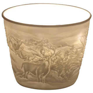 Edel-Porzellan Teelichthalter | 4 Motive