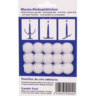 Wachsklebeplättchen
