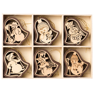 Weihnachtsbaumschmuck Tannenbaum und Glocke