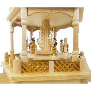 Hier sieht man die heilige Könige mit Ihren Wächtern. Bild 6.